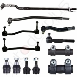 12x For Ford F-250 & F-350 Suspension Kit Sway Bar Tie Rod Lower Ball Joint - Picture 1 of 10