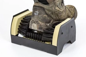 Outdoor Door Step Boot Scraper Brush Cleaner Mat Removes Mud Dirt Shoes & Wellys - Picture 1 of 11