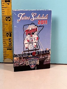 🔥 2011 Minnesota Twins Baseball Schedule Dewalt Tools🔥 - Picture 1 of 3