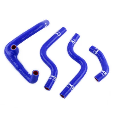 2000-2010 Husqvarna WR250 WR300 WR360 Silicone Coolant Radiator Hose Kit Blue Foto 1 de 4