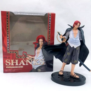 One Piece Shanks rote Haare Pop Figur abnehmbare Hände Anime Spielzeug - Bild 1 von 2