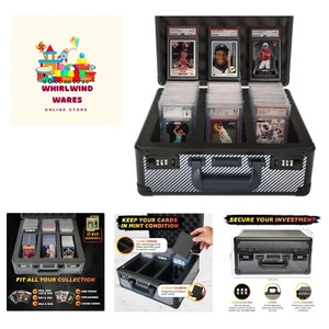 SLAB ARMOR 120+ 3 Filas Psa Graduado Caja de Almacenamiento de Tarjetas Graduado Estuche de Tarjetas Psa Slab C... - Imagen 1 de 9