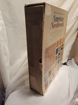 American Needlework 1963 Box of Patterns & Instructions Foldout Templates - Image 1 of 4