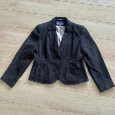 AUTONOMY Black Marl Jacket Size 12 Business Work - Image 1 of 4