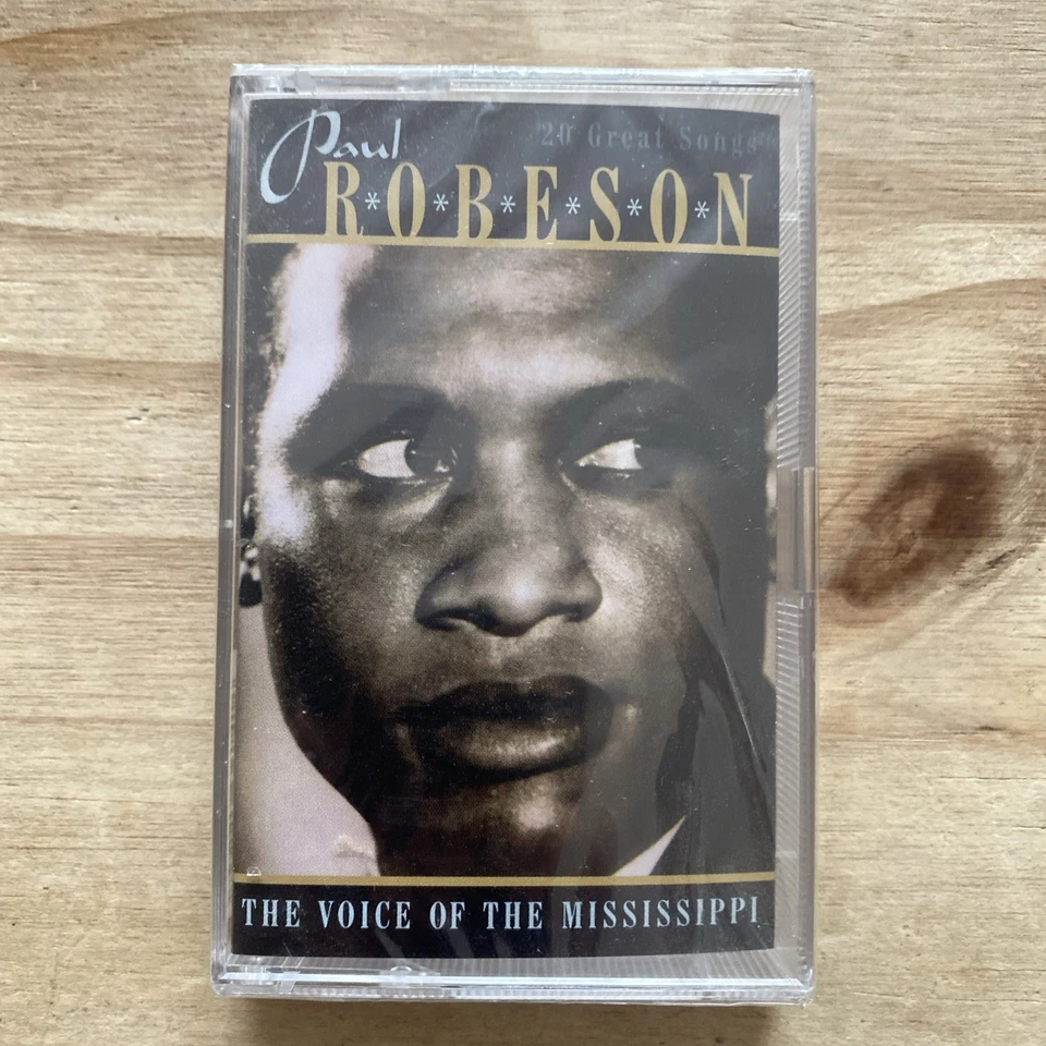 Paul Robeson - The Voice of Mississippi NEW & Sealed Music Cassette Tape MC - Image 1 of 4