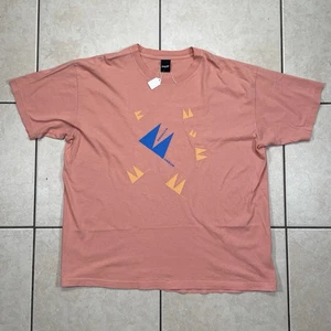 Only NY City Of New York Brooklyn Museum Shirt XXL Peach USA Made 100% Cotton - Picture 1 of 9