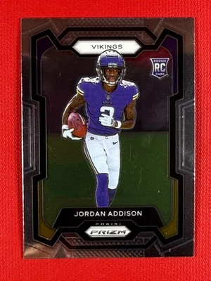 2023 Panini Prizm Rookies Jordan Addison #368 (RC) - Image 1 of 2