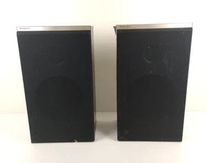 COPPIA CASSE 2 VIE TECHNICS SB-3010 DIFFUSORI ALTOPARLANTI VINTAGE FUNZIONANTI - Foto 1 di 17