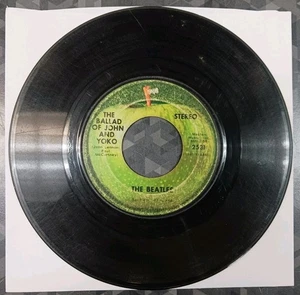 The Beatles 45 "Ballad Of John And Yoko" Apple 2531 1971 - Foto 1 di 2