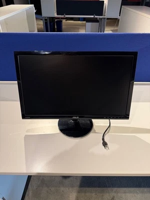 ASUS VS248H-P 24" LED Monitor HDMI DVI VGA Full HD 1080p w/ Power Cable - Image 1 of 3