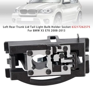 Left Rear Trunk Lid Tail Light Bulb Holder Socket Für BMW X5 E70 2008-2013 - Picture 1 of 11