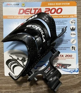 XLAB Delta 200 Rear Water Bottle Cage Black Saddle Mount Aero Bicycle Parts - Picture 1 of 3