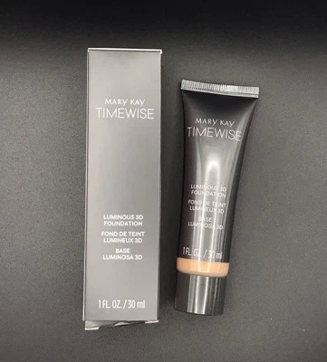 Mary Kay Timewise Luminous 3D Foundation ~ Bronze W130 ~ Normal to Dry ~ #154140 - Image 1 of 4