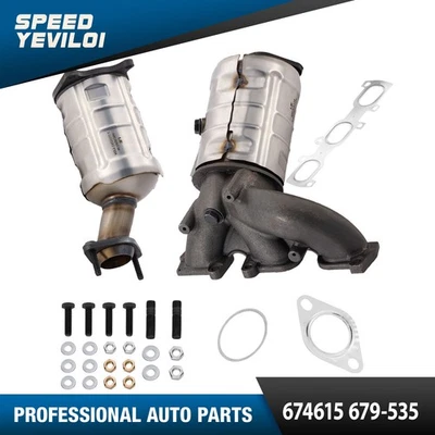 Catalytic Converter For 2011-2012 Ford Explorer 3.5L 2011-2015 Lincoln MKX 3.7L - Image 1 of 4