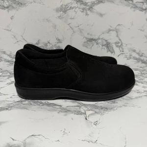 SAS Viva Damen-Slipper 9,5 W schwarz Nubuk Komfort Alltag geschlossene Zehe Schuh - Bild 1 von 7