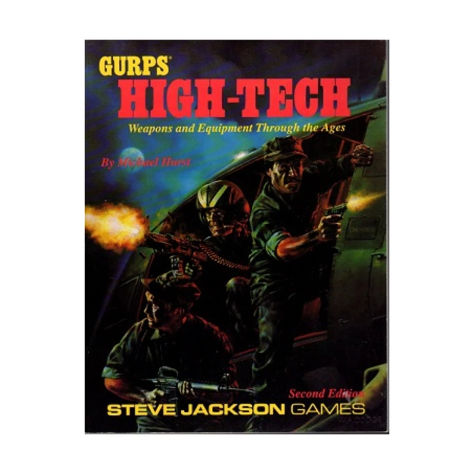 SJG GURPS Tech High-Tech (2nd Ed, 1st) VG+ - Image 1 of 1