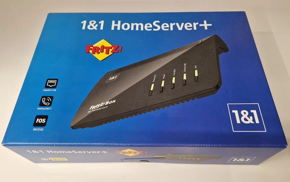 AVM 1&1 HomeServer+ 7530AX FRITZ!Box MESH Router Wi-Fi 6 7530 AX - Bild 1 von 1