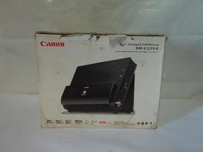 *New* Canon imageFORMULA DR-C225 II High-Speed Duplex Document Scanner USB - Image 1 of 4