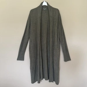 Barefoot Dreams 1X Cardigan Cozy Chic Lite Long Duster SOFT Sweater Olive Green - Picture 1 of 8
