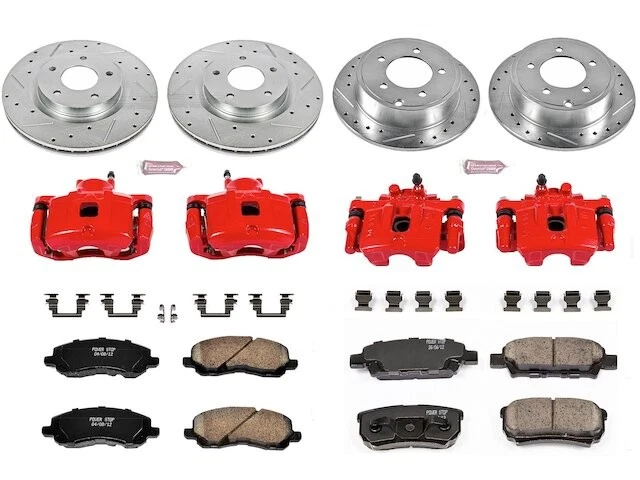 Front and Rear Brake Pad and Rotor Kit For 2007-2017 Jeep Compass 2008 YD478NV - Image 1 of 1