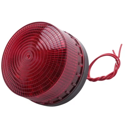 MARKENLOS AC 220V Industrial LED Stroboskop Licht Unfall Warnung Lampe Rot LTE-5061 9867