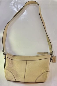 Coach F12321 Madison HOBO-UMHÄNGETASCHE HELLBRAUN KIESEL LEDER WANDELBAR - Bild 1 von 5