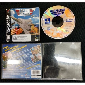 Top Gun: ¡Fuego a voluntad! (PS1, PSX) Playstation 1 CIB completo - Imagen 1 de 2