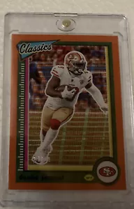 2022 Classics Football SSP Deebo Samuel Timeless Tributes Orange /10 49ers - Picture 1 of 9