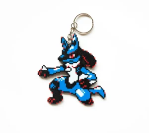 Lucario Schlüsselanhänger. 3D gedruckt - Bild 1 von 3