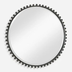 Uttermost 09691 Taza  - 32 Inch Round Mirror - Picture 1 of 4