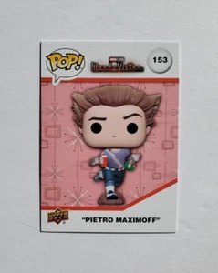 Funko Upper Deck Marvel TV Pietro Maximoff #153 Wanda Vision 1:480 Pack - Picture 1 of 4
