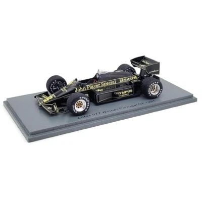 1985 Ayrton Senna Lotus 97T vincitore GP Portogallo - 1/43 Spark Models - Immagine 1 di 3