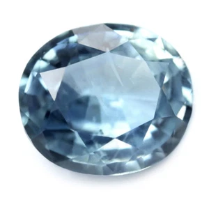  Certified Natural Teal Sapphire 0.94ct SI Clarity Madagascar 5.88x5.19 mm Oval - Picture 1 of 3