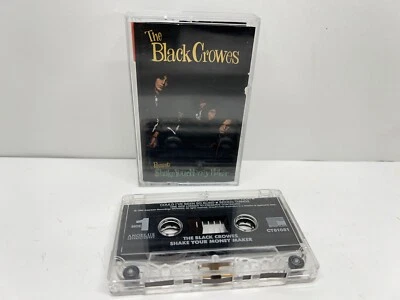 BLACK CROWES Cassette Tape SHAKE YOUR MONEY MAKER 90s Rock SHE TALKS TO ANGELS - Image 1 of 4