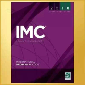 International Mechanical Code IMC 2018 Paperback Free shipping - Imagen 1 de 5