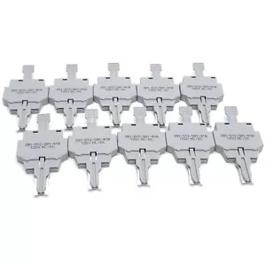 Menge 10 Wago 281-512/281-418 Sicherungsstecker, 120 VAC/DC, 5x20 mm und 5x25 mm Sicherung - Bild 1 von 5