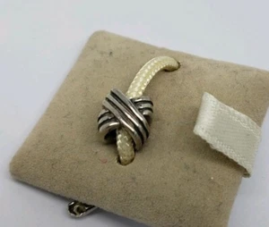 NEW CHAMILIA STERLING SILVER LOOPS BEAD CHARM - Picture 1 of 3