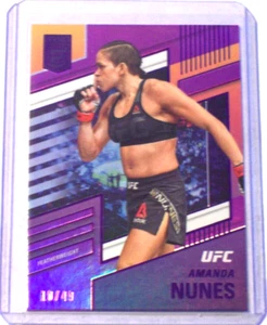 Panini UFC Chronicles Purple Elite Parallel 2022 Amanda Nunes/49 #245 - Imagen 1 de 1