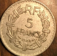 1949 FRANCE 5 FRANCS COIN RÉPUBLIQUE FRANÇAISE