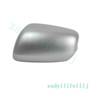1x For Honda Fit Jazz 2008-2013 Car Front Left LH Rearview Mirror Cover Silver - Foto 1 di 1