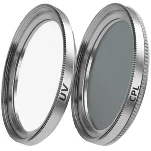 37mm UV Filter & CPL Polfilter Zirkular für DSLR SLR SLT Foto Kamera Objektive - Bild 1 von 2