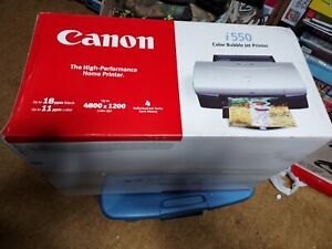 Canon i550 Color Bubble Jet Printer, New Never Opened Box.