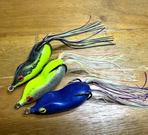JACKALL IOBee Topwater Fishing Lure, Ken Iyobe Design, Frog Set, Japan - Picture 1 of 2