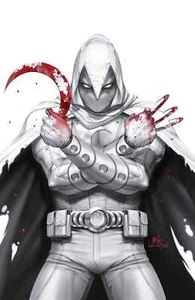 🔥~MARVEL~MOON KNIGHT:BLACK WHITE & BLOOD #1~🔥~INHYUK LEE~🔥~VIRGIN VARIANT~🔥 - Picture 1 of 1