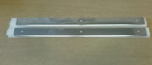 MGTF MGF DOOR SILL PLATE TREAD COVERS X 2 New BRIGHT FINISH Genuine EAP100790MMM - Picture 1 of 4