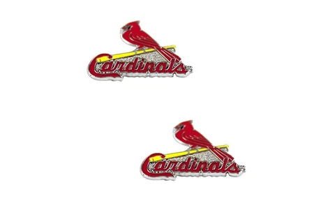 St. Louis Cardinals MLB Team Logo Post Earrings Cover