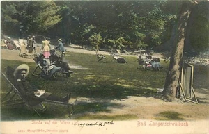 Postal C-1905 Alemania Bad Lagenschwalbach coloreada a mano indivisa GR24-4123 - Imagen 1 de 2