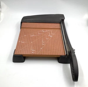 Xacto Paper Cutter 12" Heavy Duty Wood Based Trimmer Model 26312 Vintage - Picture 1 of 7