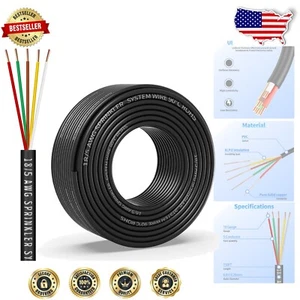Heavy-Duty 18/5 Sprinkler Wire - Copper Irrigation Cable for Efficient Watering - Picture 1 of 9