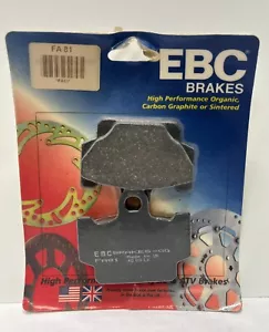 EBC FA81 ORGANIC BRAKE PADS - Bild 1 von 2